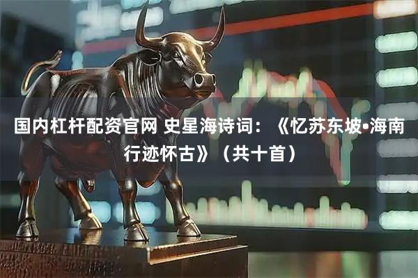 国内杠杆配资官网 史星海诗词：《忆苏东坡•海南行迹怀古》（共十首）