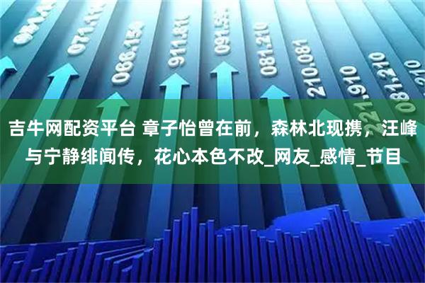 吉牛网配资平台 章子怡曾在前，森林北现携，汪峰与宁静绯闻传，花心本色不改_网友_感情_节目