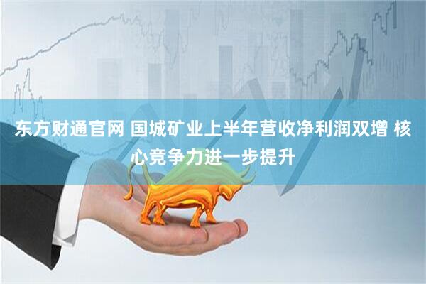 东方财通官网 国城矿业上半年营收净利润双增 核心竞争力进一步提升